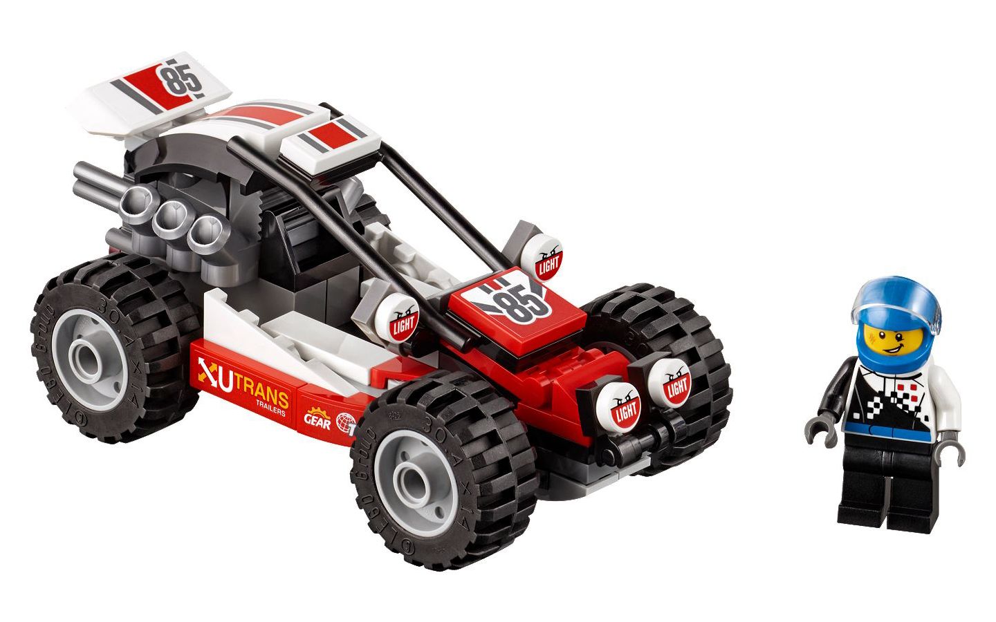 乐高lego60145城市系列越野赛车2017速拼评测