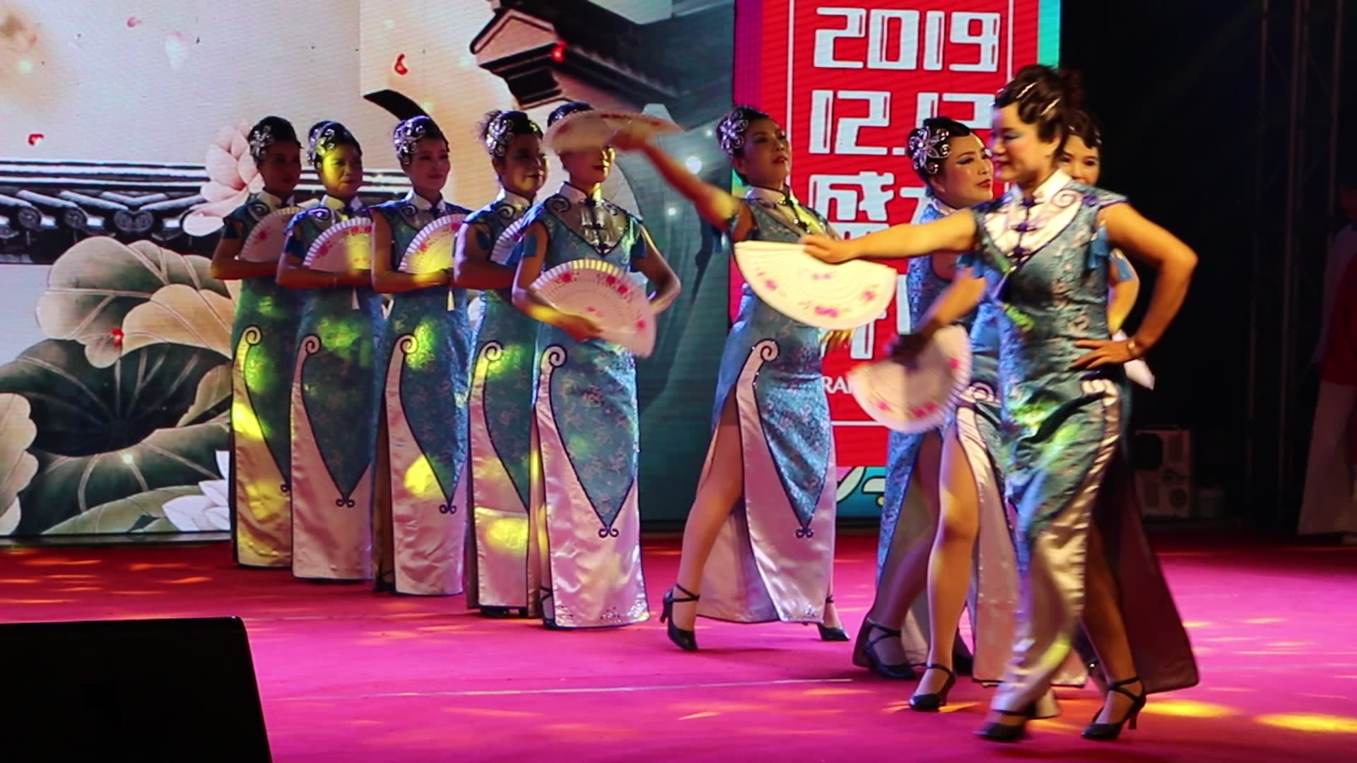 戏韵情长 旗袍秀舞蹈 我要上春晚