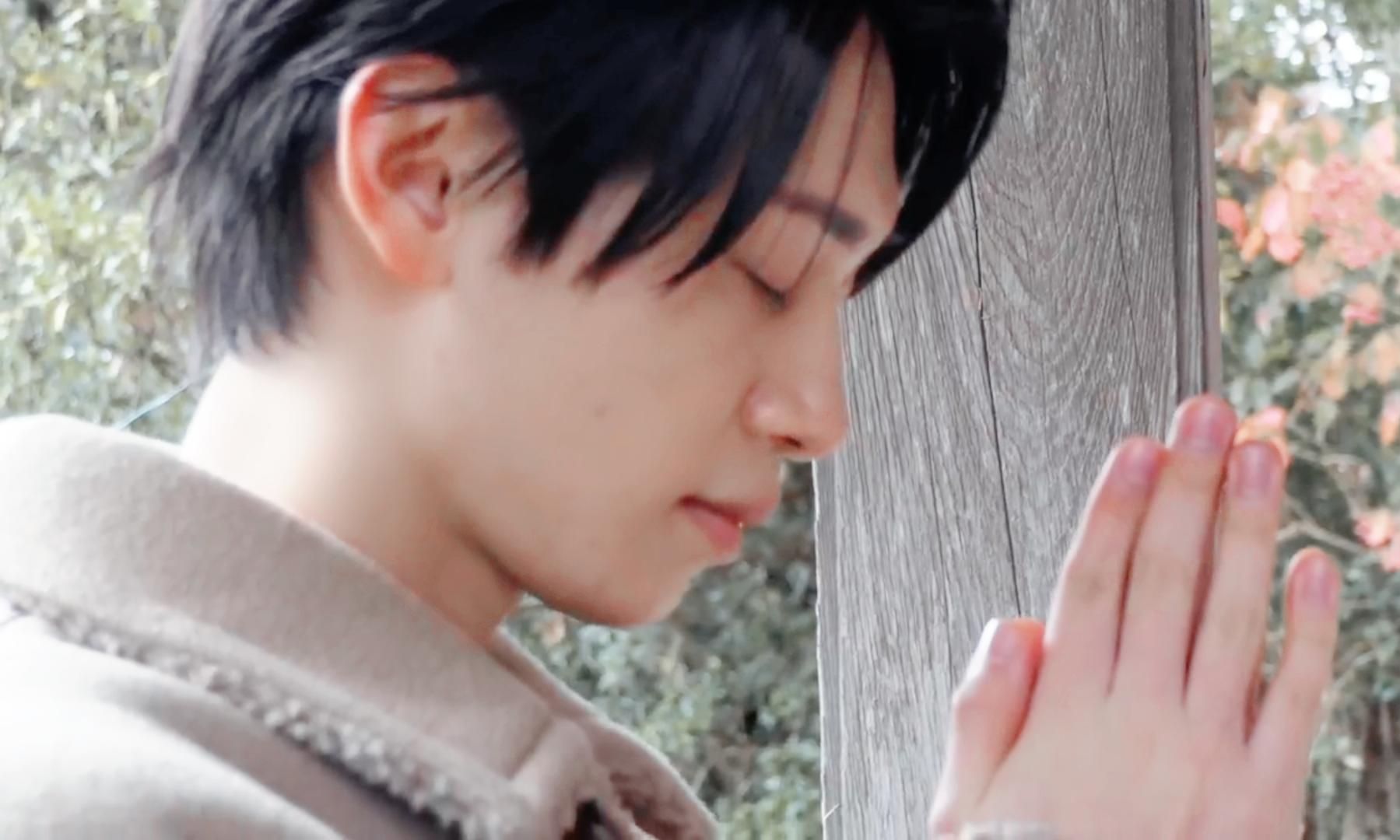 【佐藤瑠雅/写真拍摄花絮】祈福与温暖的羊毛衫