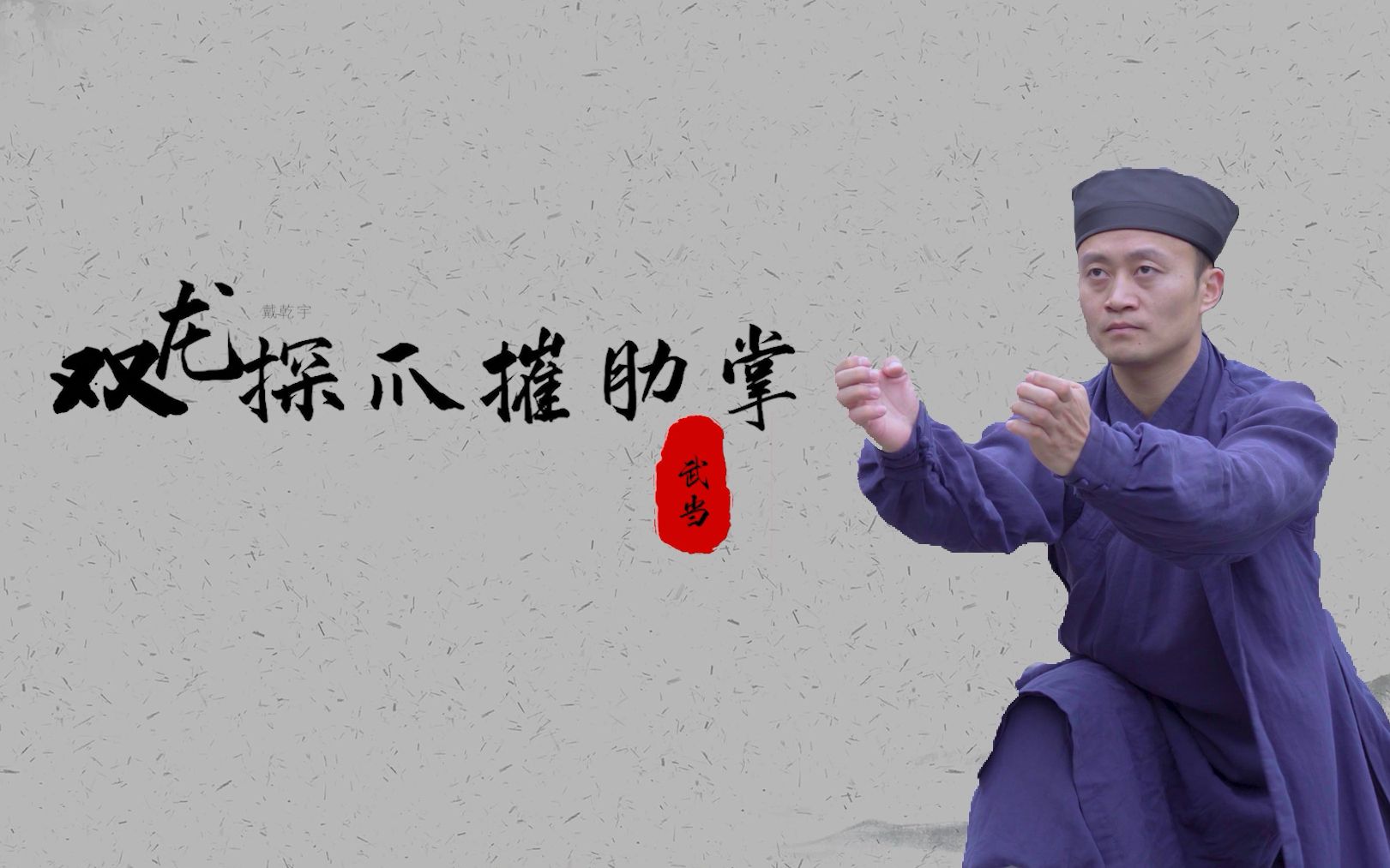 教学篇,武当龙华拳第六式,双龙探爪摧肋掌