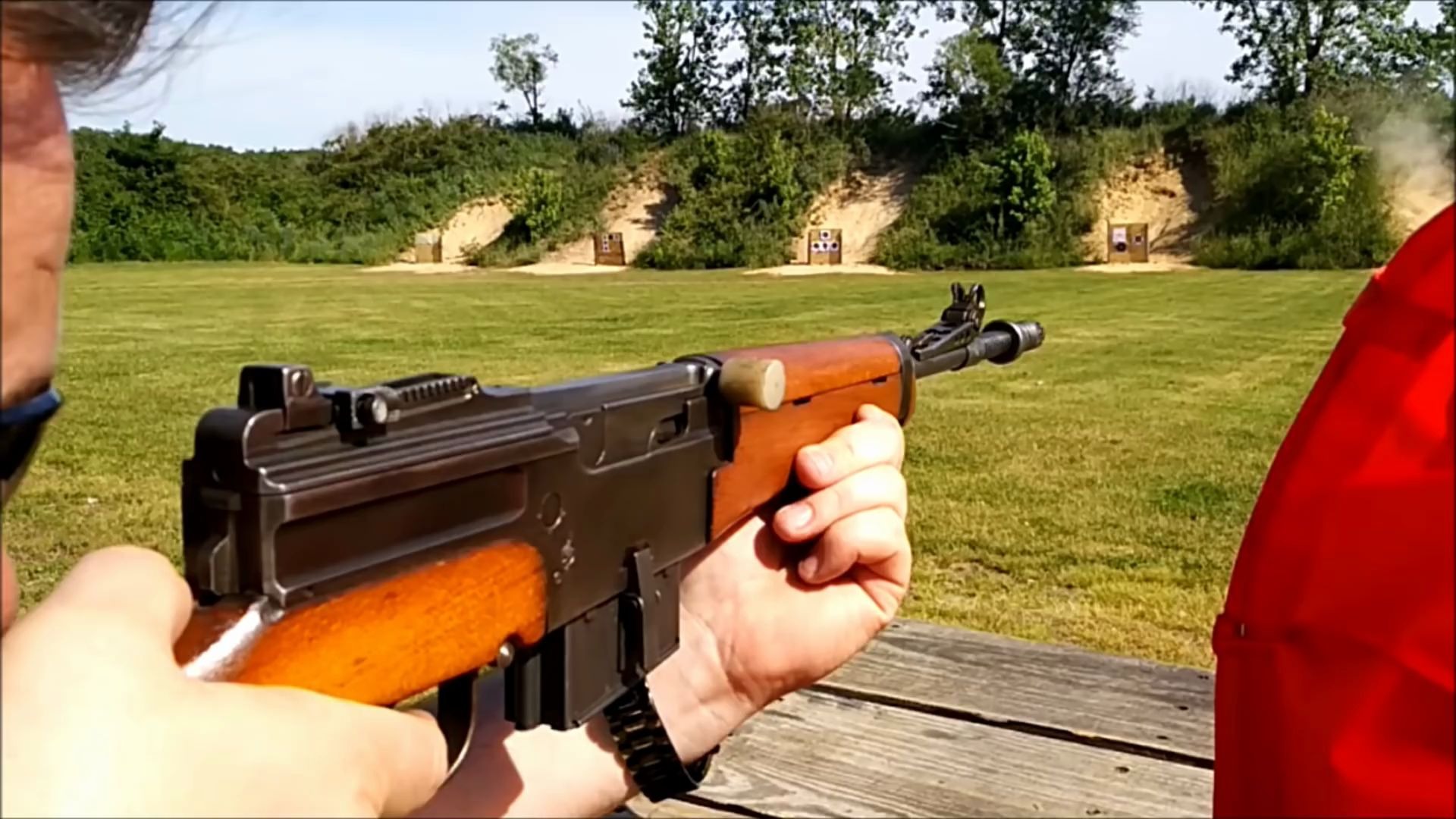 法国mas 49/56 半自动步枪射击_哔哩哔哩_bilibili