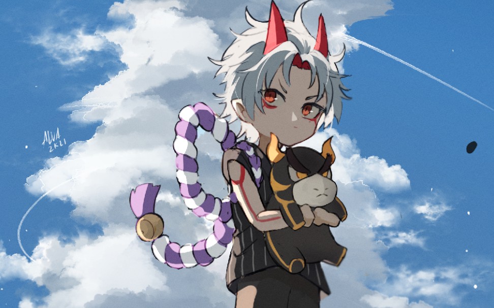 【原神/剪辑】一位平民の四岩-安如磐石-if i lose it all.