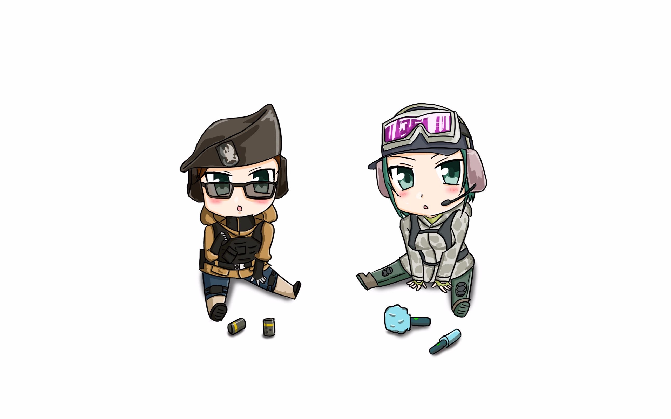 【蜜獾】彩虹六号波兰姐妹随录集锦(扫射流,一个字按住左键不放手)