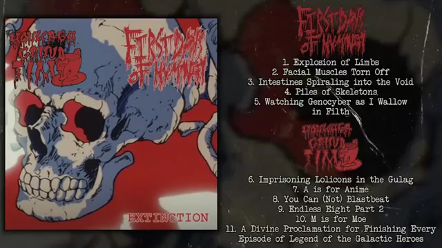 [图]【血碾|Split】First Days of Humanity / Houkago Grind Time - Extinction FULL ALBUM