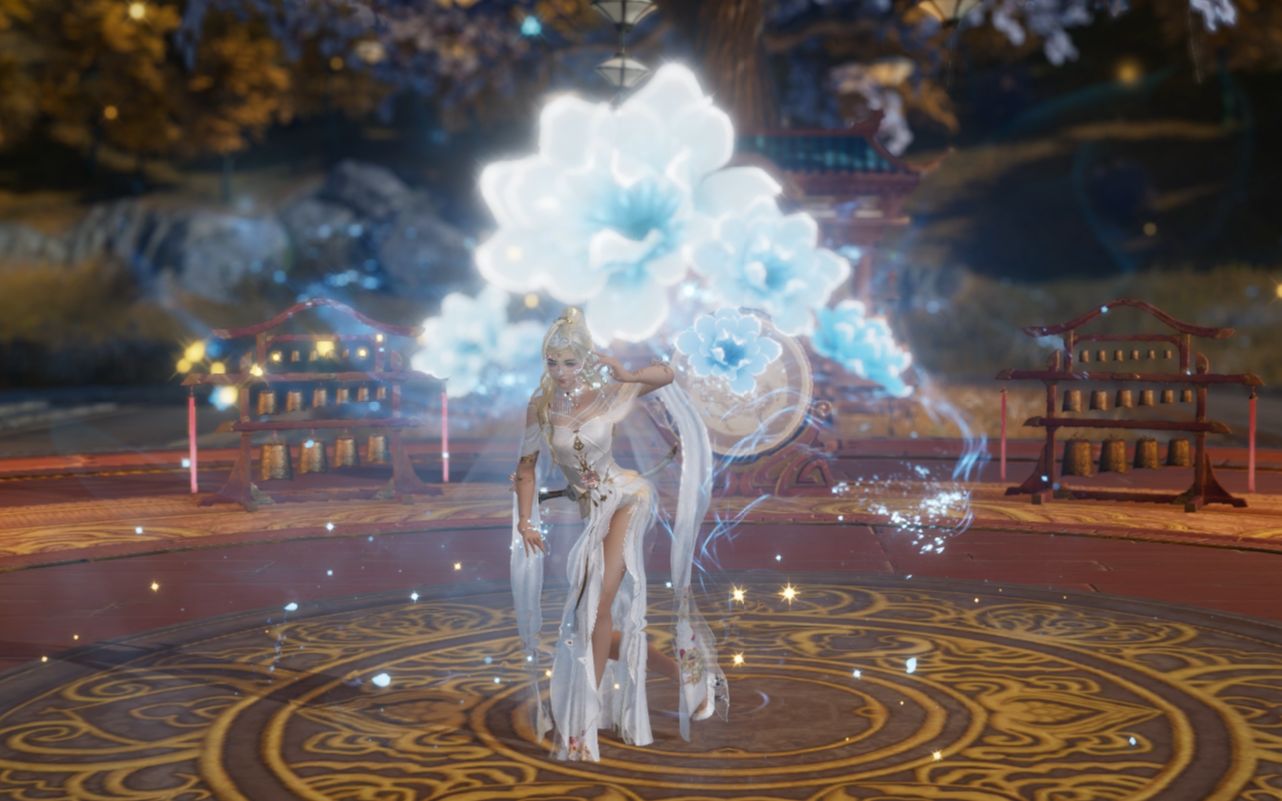 剑网3520礼盒动作特效明光满