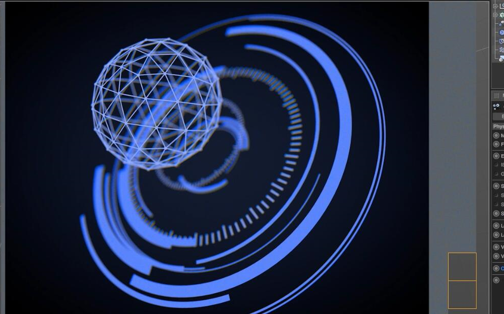 c4d教程hud科技感元素essentialhudelementdesigntips