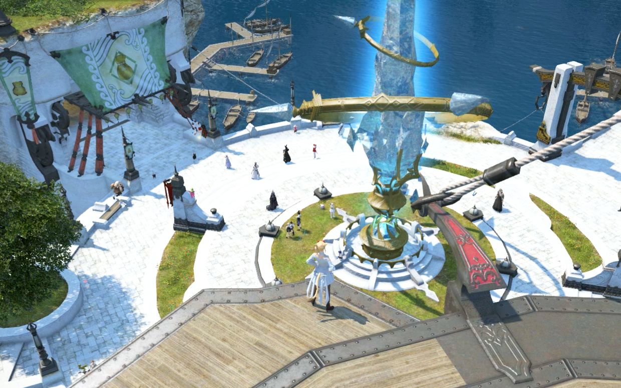 【ff14 地图bug】经典复现!海都下海及假上层教程