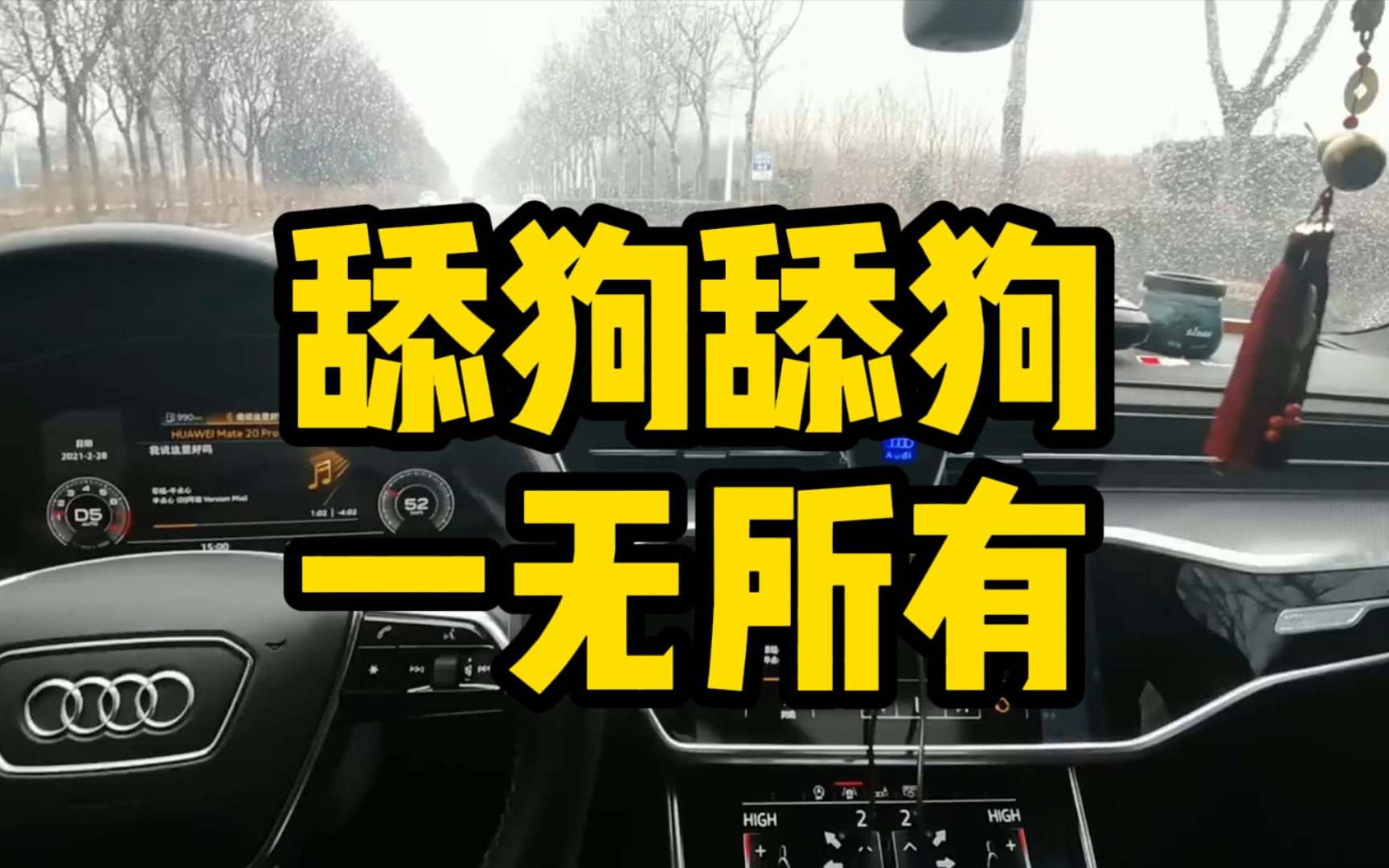 舔狗舔狗一无所有.