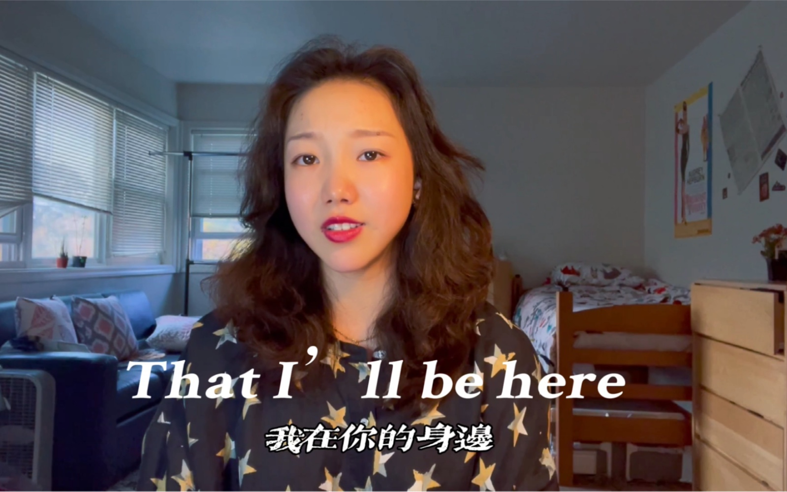 [图]I’ll be here 选自音乐剧 “Ordinary days”