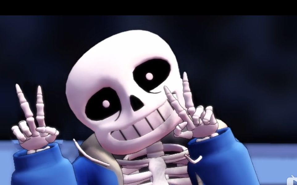 【undertale/mmd】sans的kingdom come