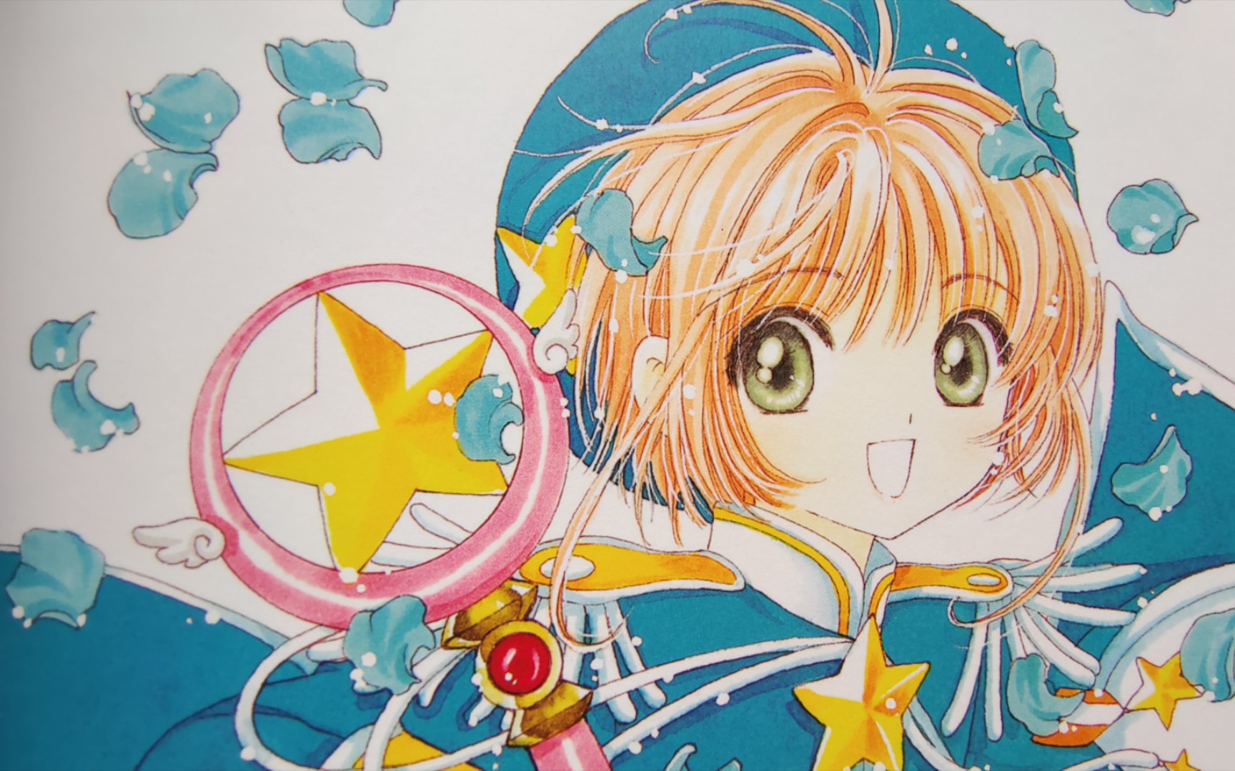 画师"clamp":《魔卡少女樱》插画① 73【"画集"赏析第1461期】