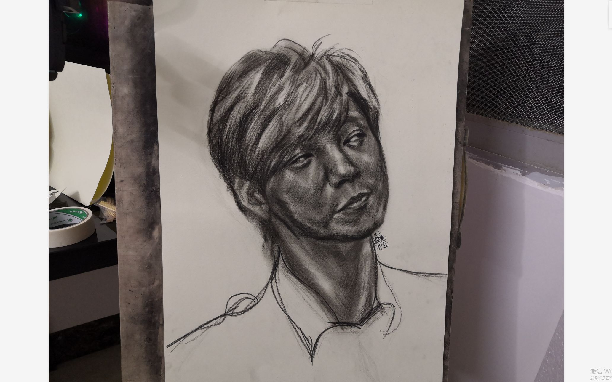 素描练习104罗志祥