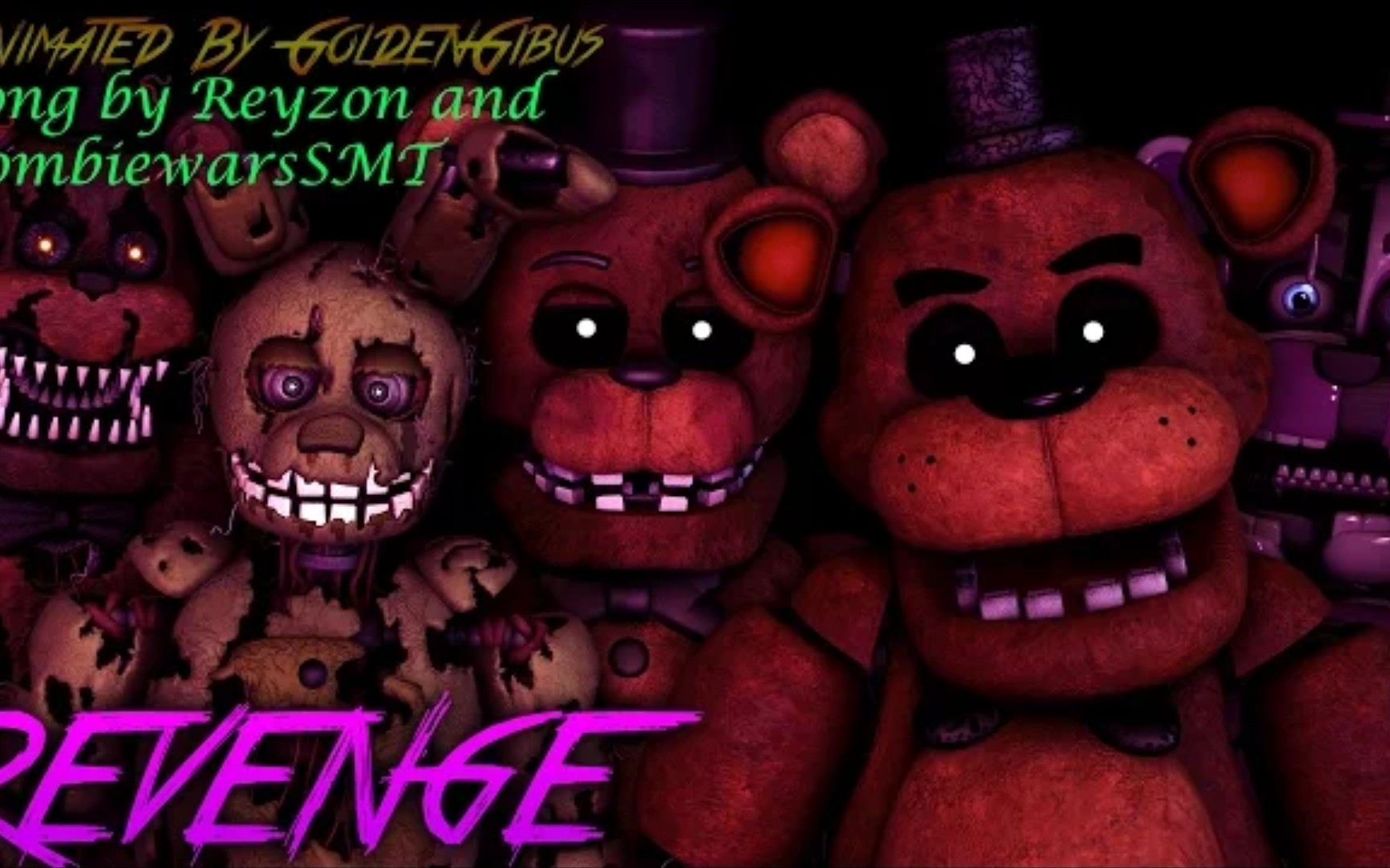 [图]【SFM/FNAF】Revenge|复仇(FNAF四周年快乐)