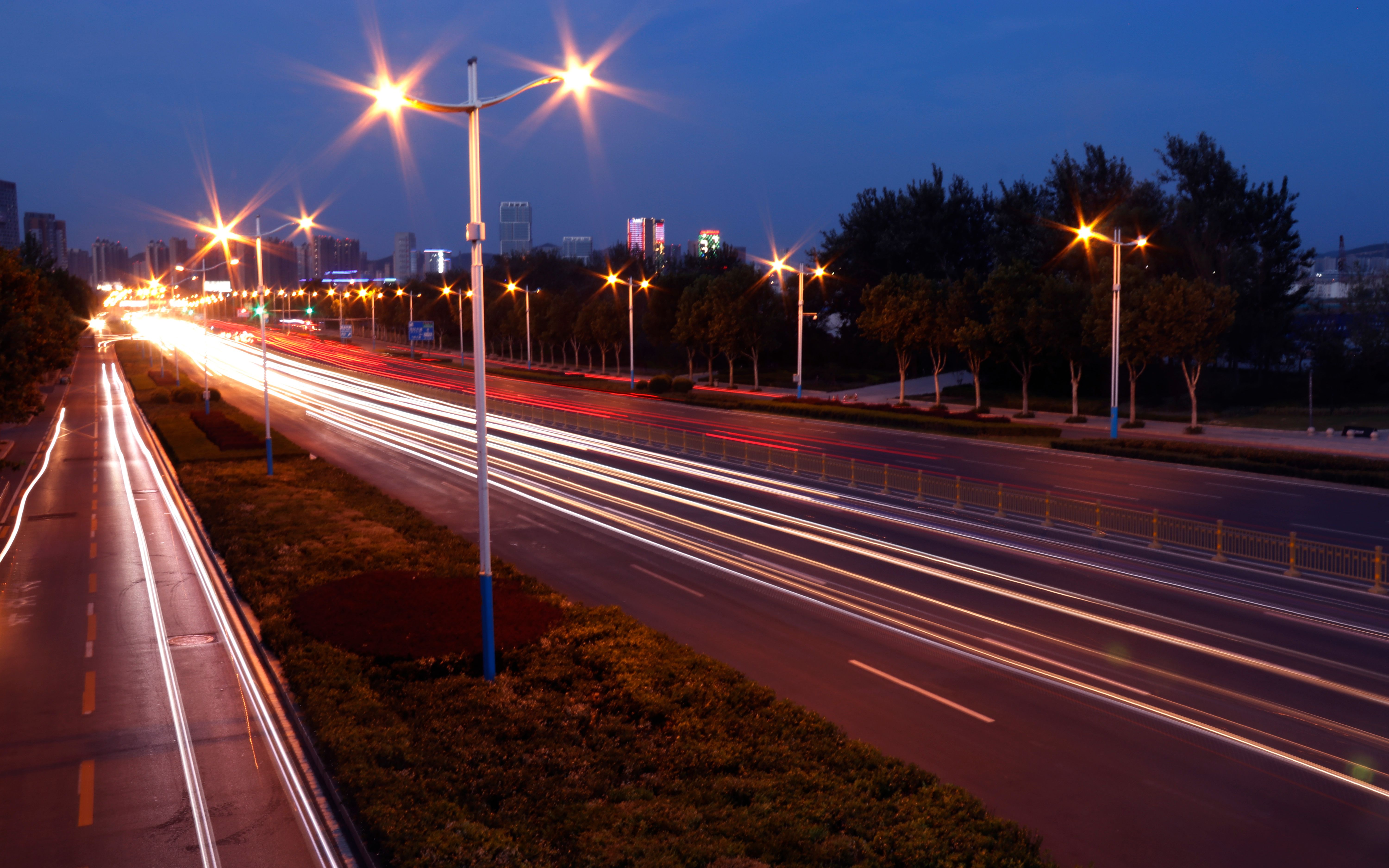 经十路车流延时摄影(短)