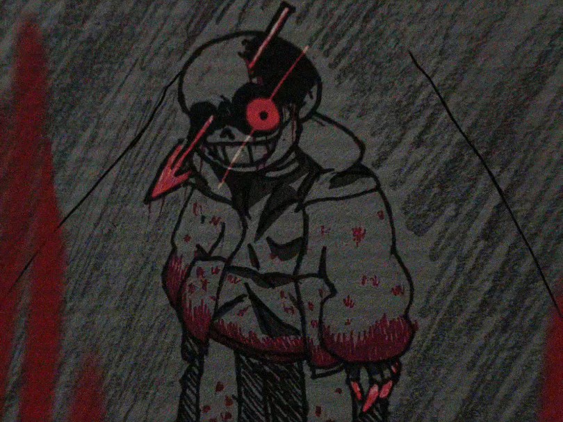 恐惧传说自创sans战[手绘]