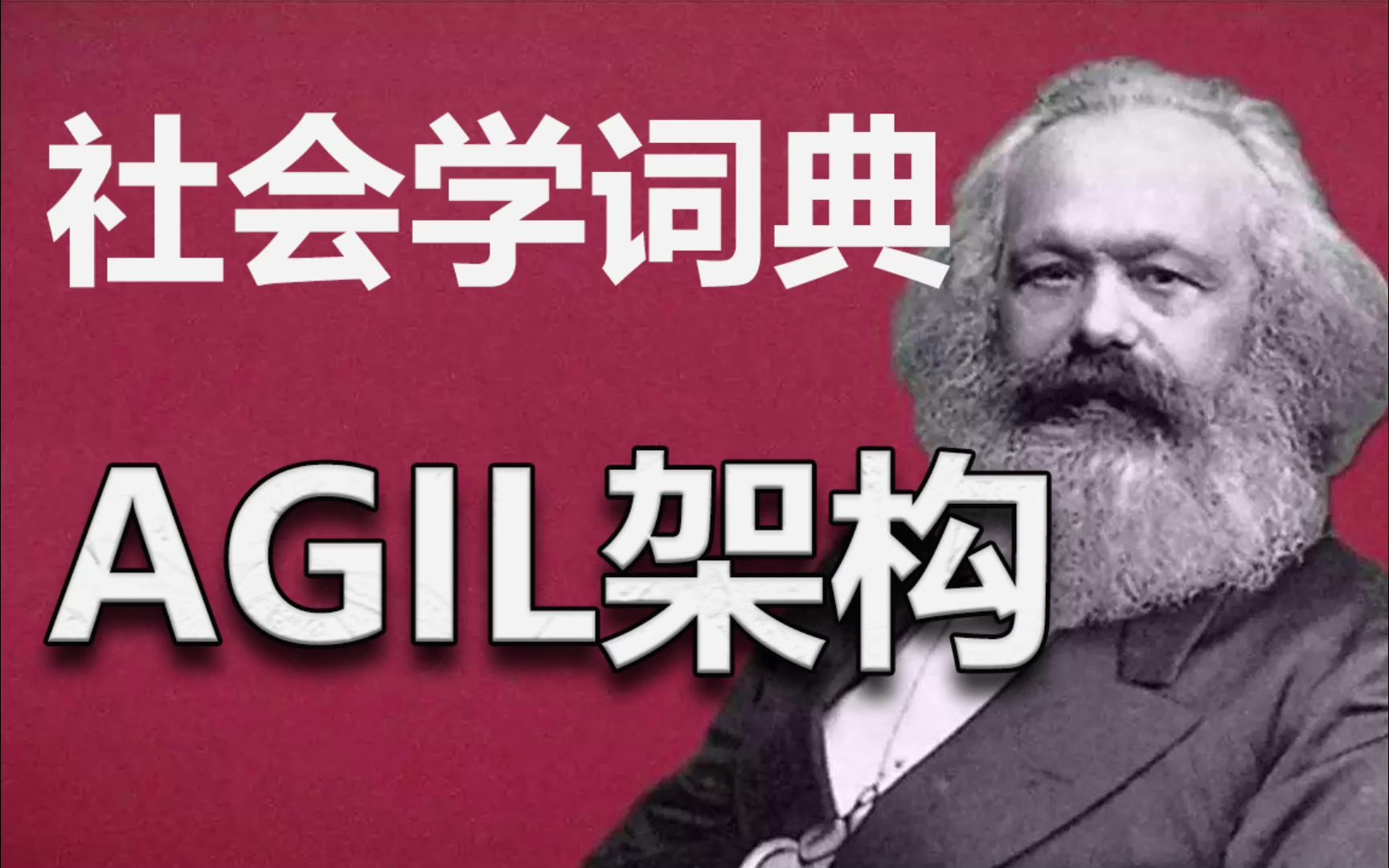 【社会学词典】AGIL架构哔哩哔哩bilibili