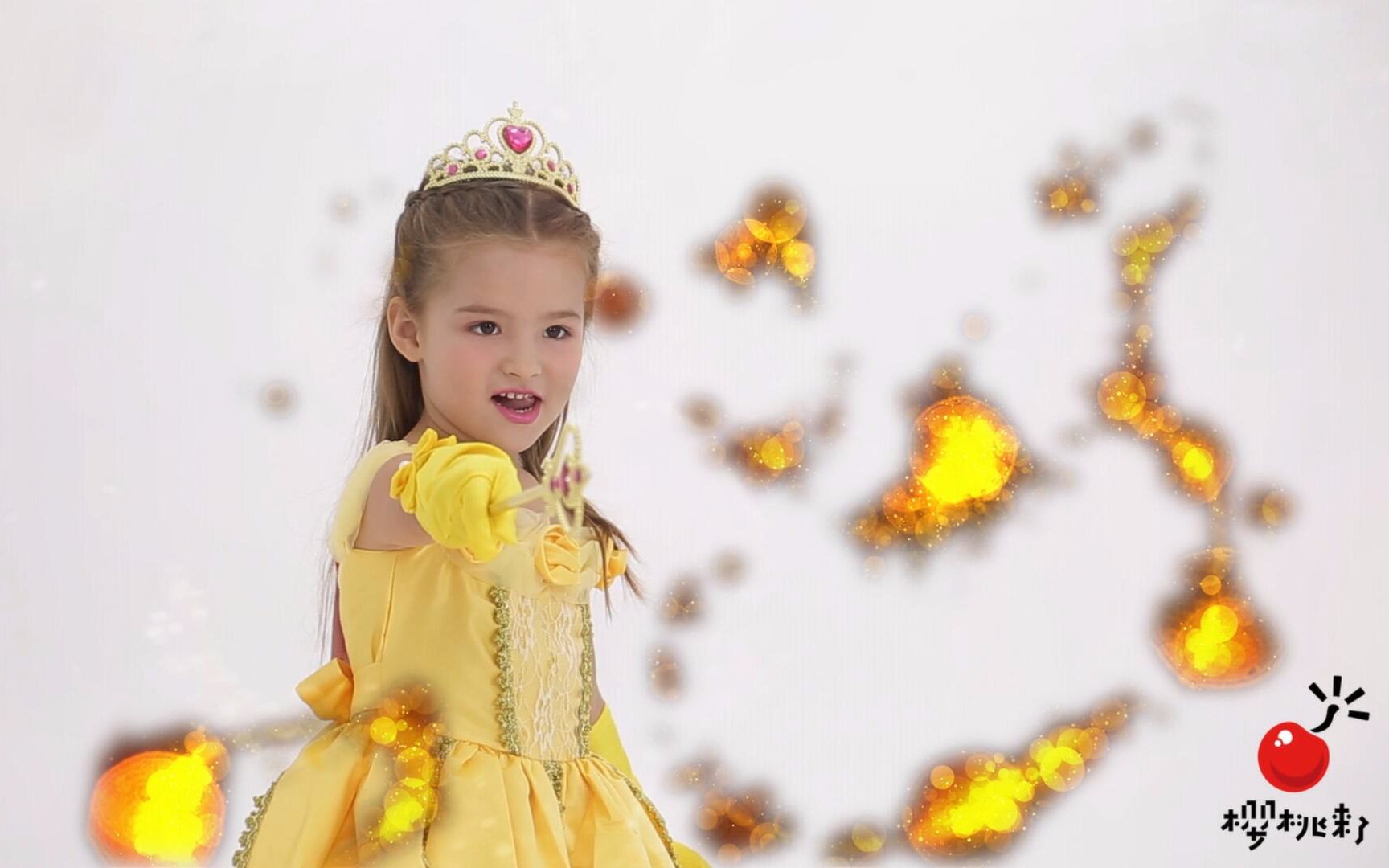 萌娃版《美女与野兽》来袭,混血小美女飚演技,不输"小戏骨"_哔哩哔哩