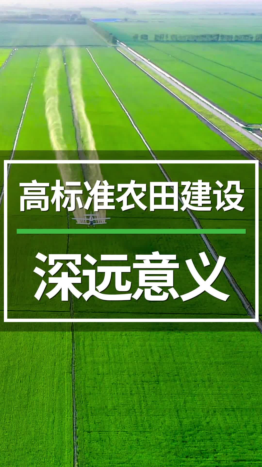 高标准农田建设的深远意义#高标准农田建设 #高标准农田 #现代化农业 #滴灌喷灌水肥一体化 #华最灌溉哔哩哔哩bilibili