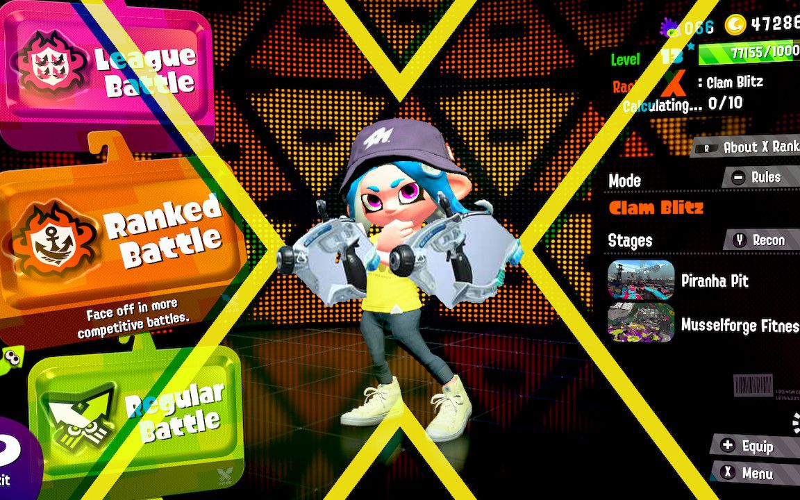 【splatoon2】#4 萌新牙刷的x之路