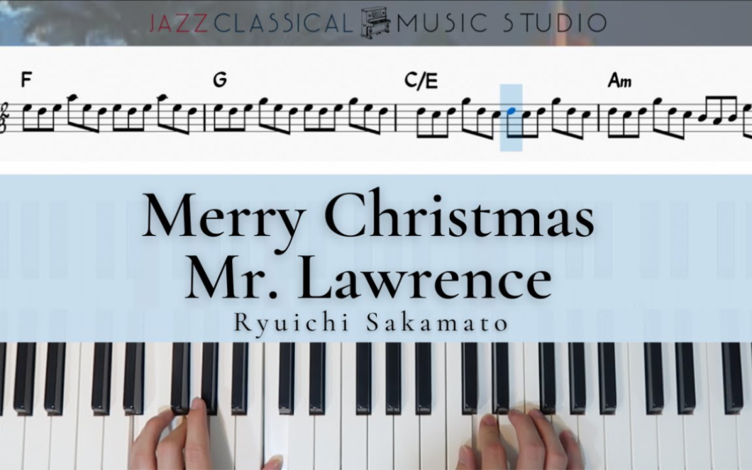 [图]【乐谱】Merry Christmas Mr Lawrence - Ryuichi Sakamato