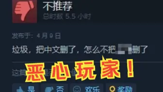 国产游戏居然删除中文来恶心国内玩家!!!