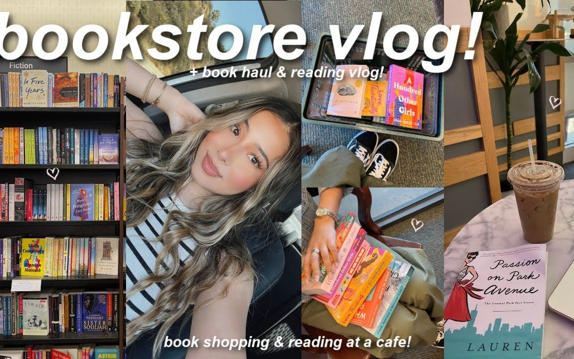 [图]Karla Espinosa｜安静阅读生活｜a day in my life, book shopping, huge book haul, & reading