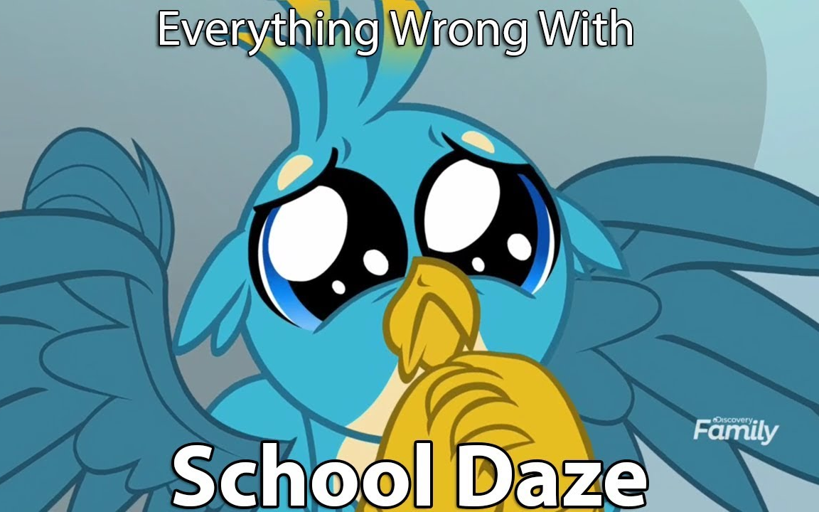 [图]【熟肉】槽点多到让你怀疑马生Everything Wrong With My Little Pony Season 8 School Daze