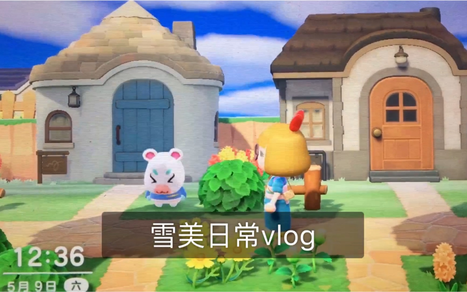 【动物森友会】雪美日常vlog/跟踪 vlog?