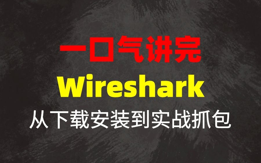 网工常用的工具!一口气讲完Wireshark的下载安装和实战抓包(最新录制)哔哩哔哩bilibili