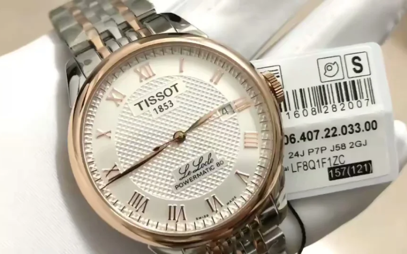 【手表】天梭力洛克系列间金钢带80机械男表t006.407.22.033.00(1)