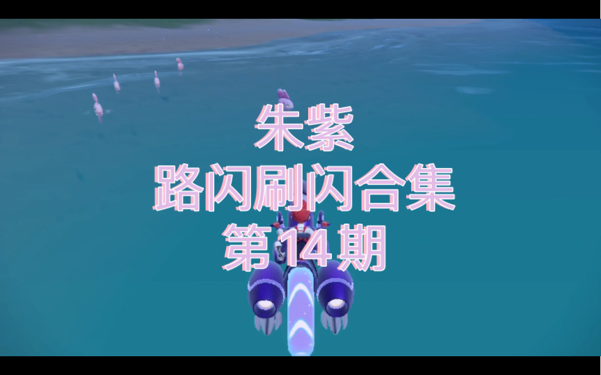 【宝可梦朱紫】路闪刷闪合集第14期,闪光冰砌鹅看着更呆了,闪光操陷蛛好粉嫩.