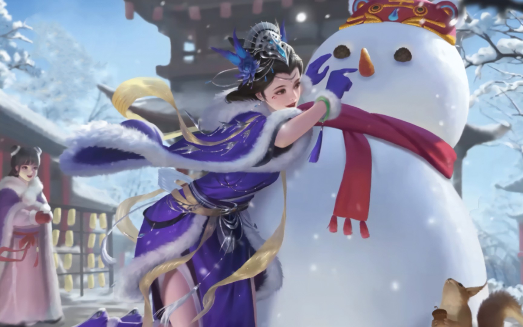 蔡贞姬,蔡文姬兔年冬日