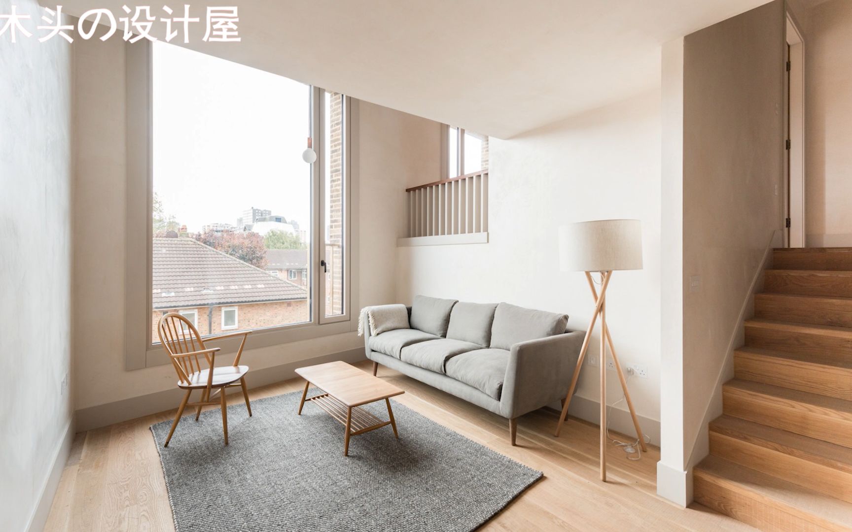 原木 极简 loft,回归北欧风存粹的公寓!