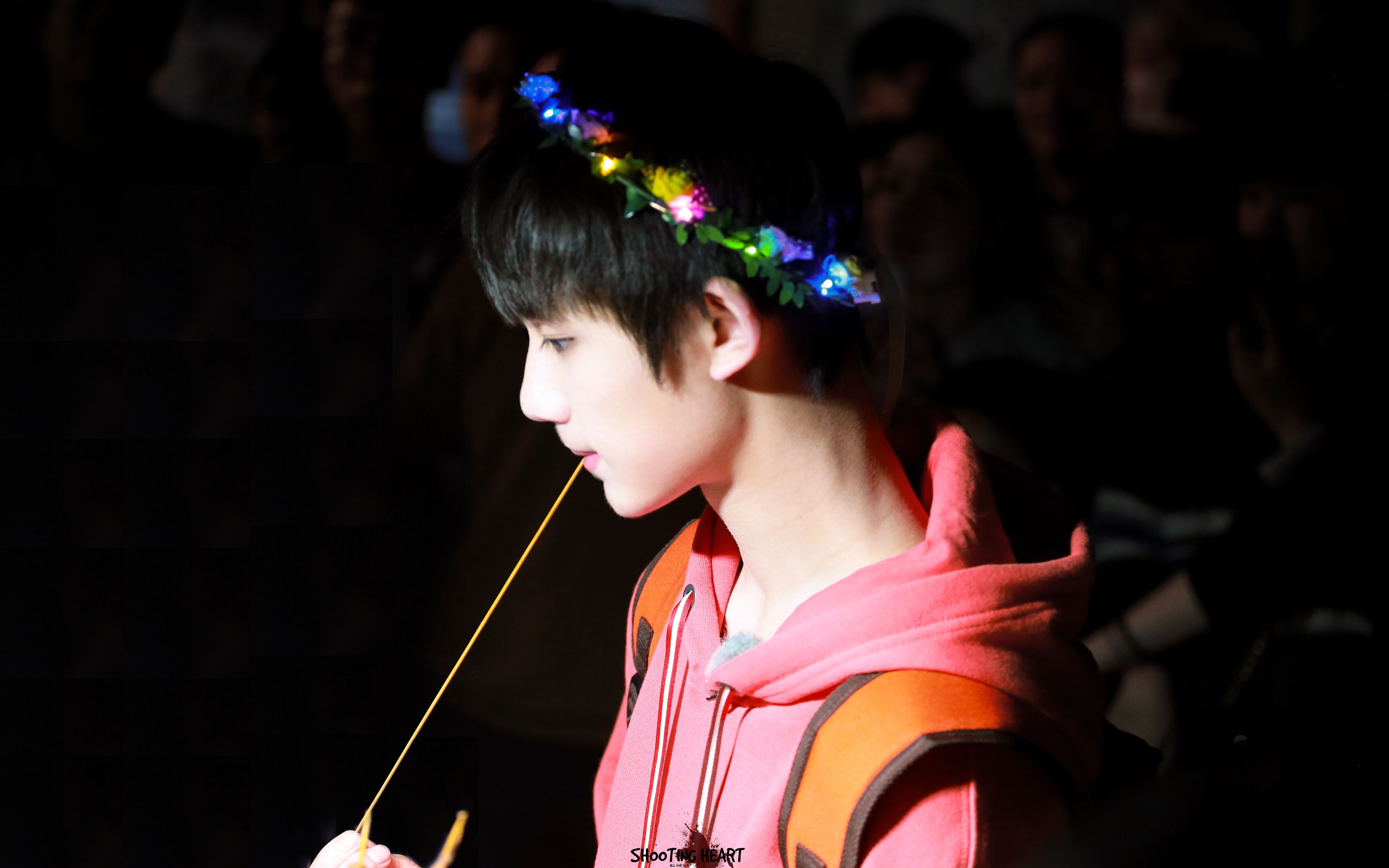 【sh】tf家族天天向上外景录制 丁程鑫focus