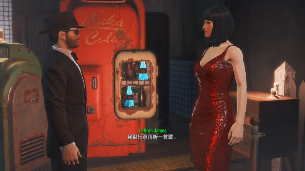 辐射4(fallout4) 木兰花-man enough-地狱乐队cys-地狱乐队cys-哔哩