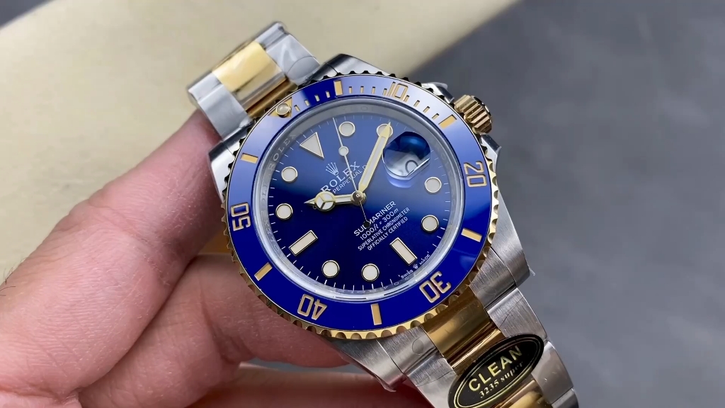 劳力士间金蓝水鬼,目前最顶级
