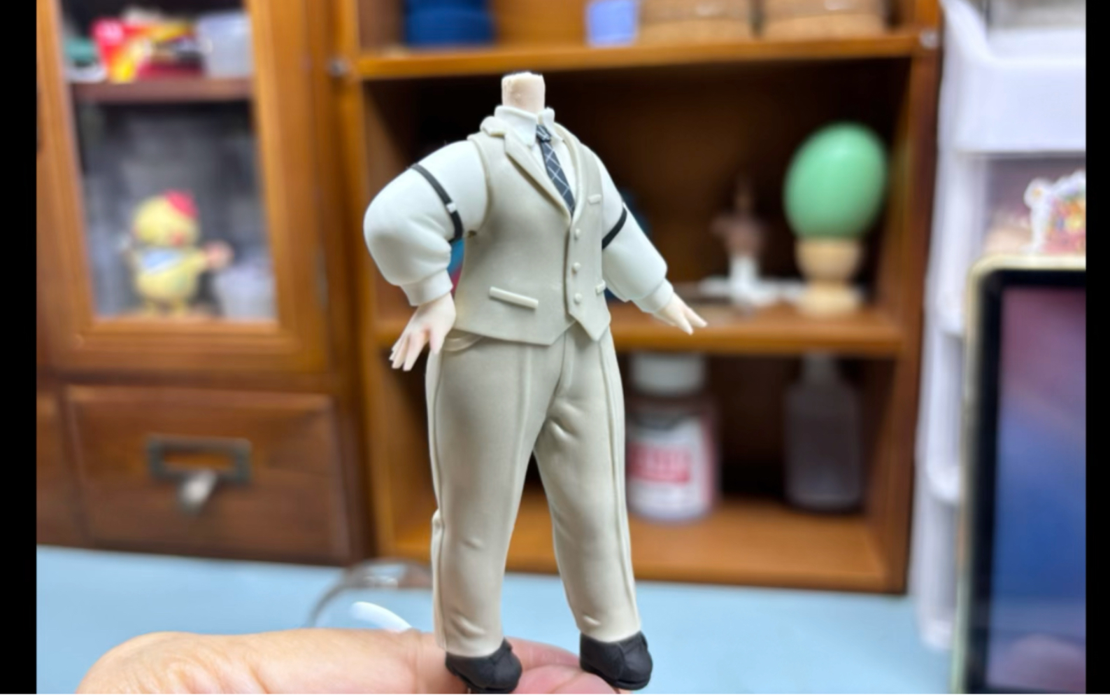 超级可爱的一位帅哥,是超轻粘土制作过程啦