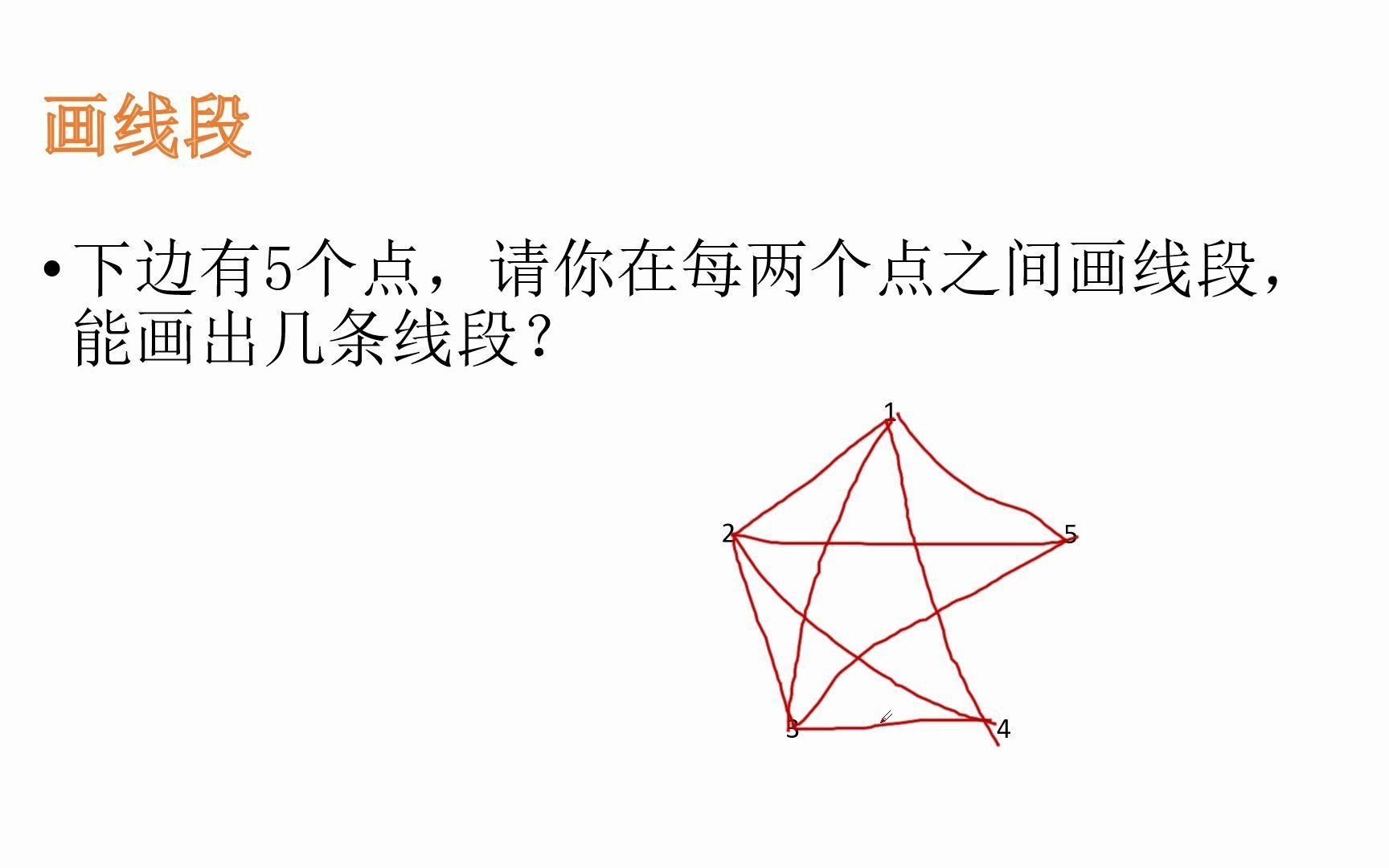 二年级数学,画线段哔哩哔哩bilibili