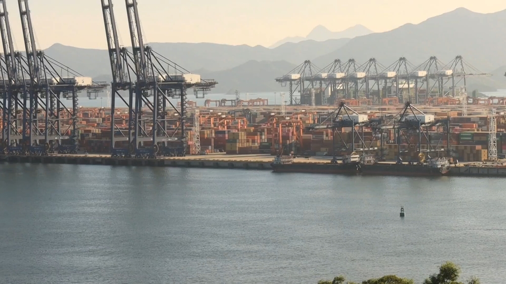 深圳盐田港风景