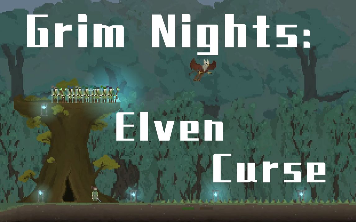 [图]直接上瘾！精灵射手+可成长狮鹫！还能培养狮鹫之王！丨grim nights：Elven Curse