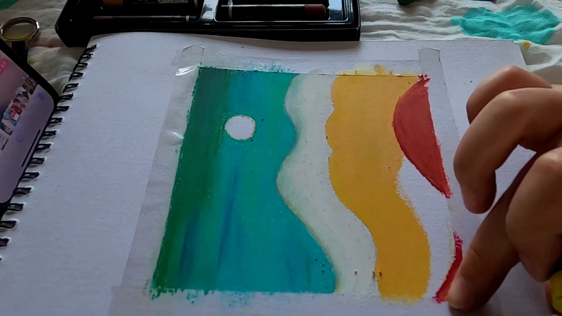 初学油画棒——认识叠色