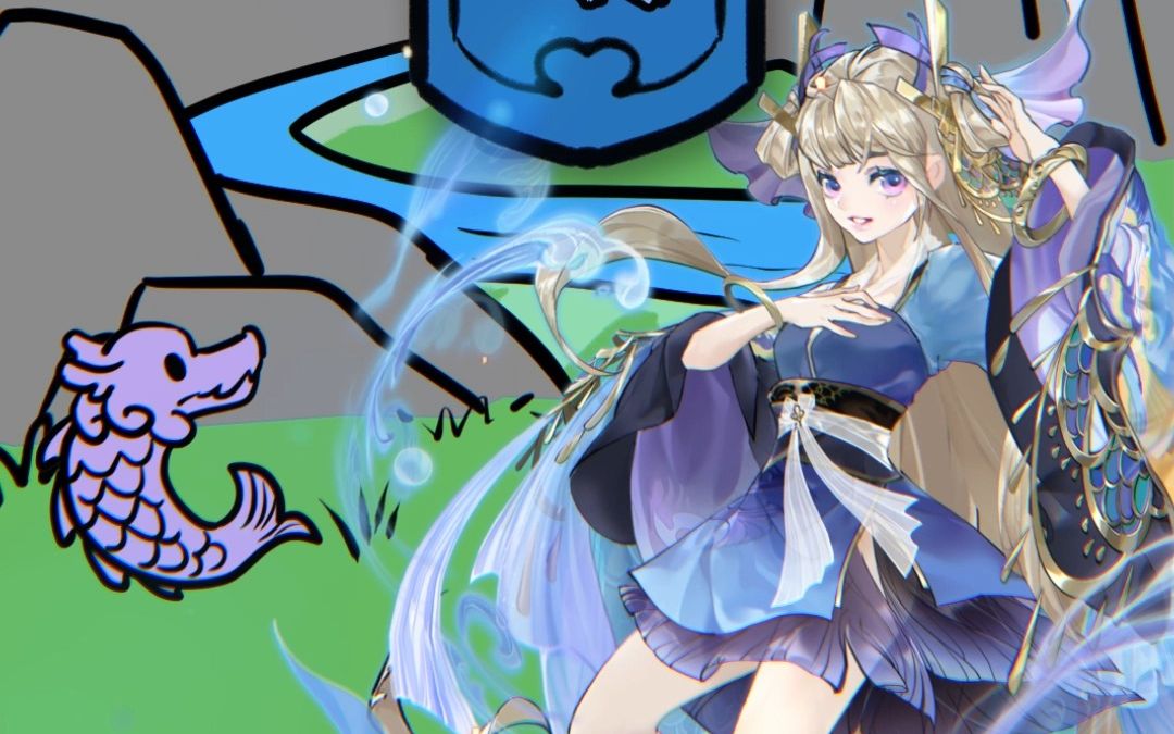 螭吻丨阳光开朗小女孩