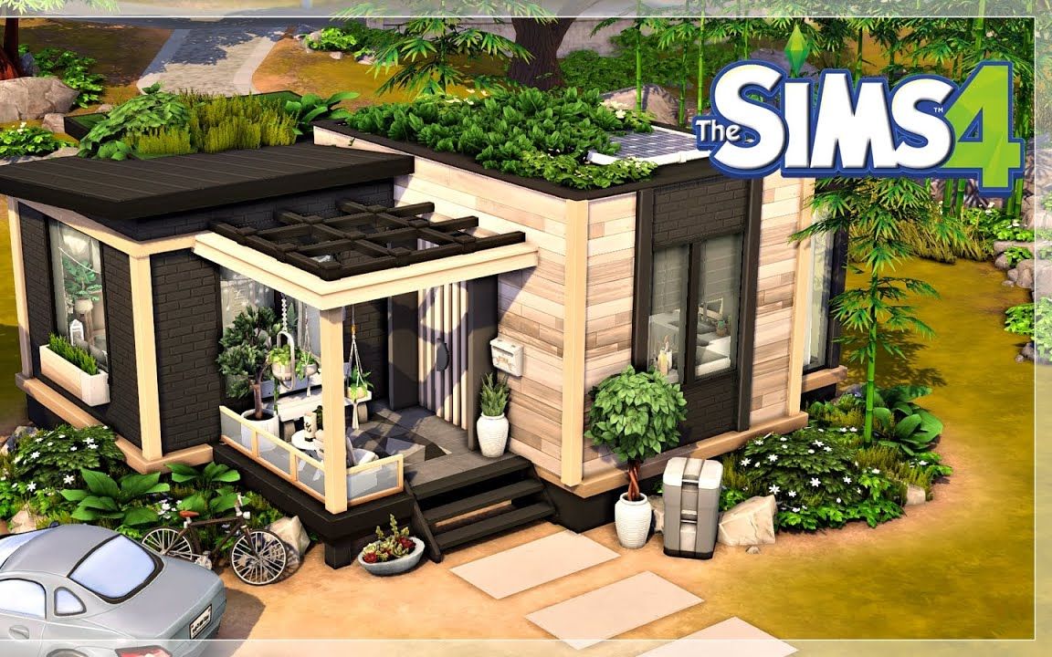 【葡萄吃月饼|搬运】模拟人生4非逐帧速建 无链接 tiny plant house