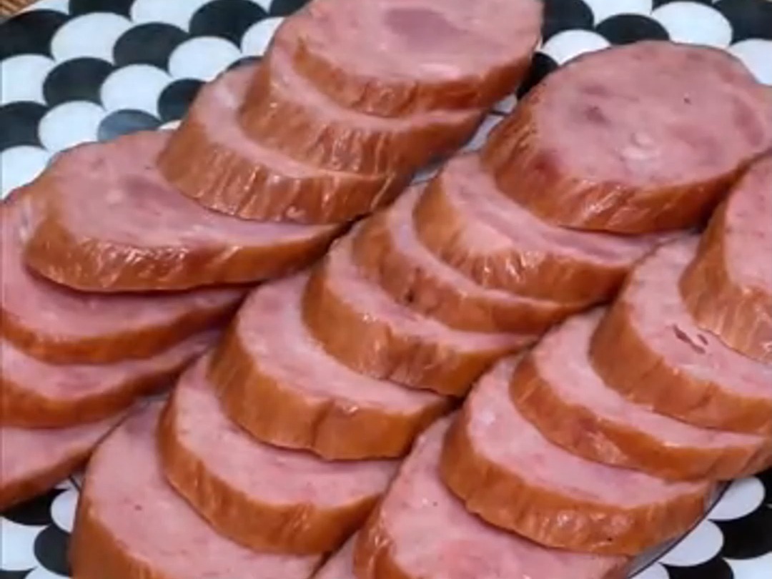 果木炭烤猪后腿肉红肠,又脆又嫩超好吃! #哈尔滨红肠