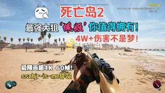 Download Video: 死亡岛2（Dead Island 2）当你拥有了最强大狙‘佩姬’后会有多爽！？一发爆头！ 4W+伤害不是梦！极限画质4K 60帧！