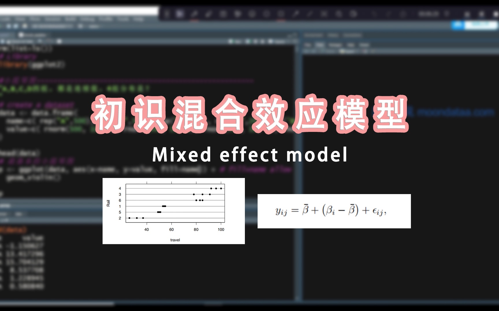 11初识混合效应模型哔哩哔哩bilibili