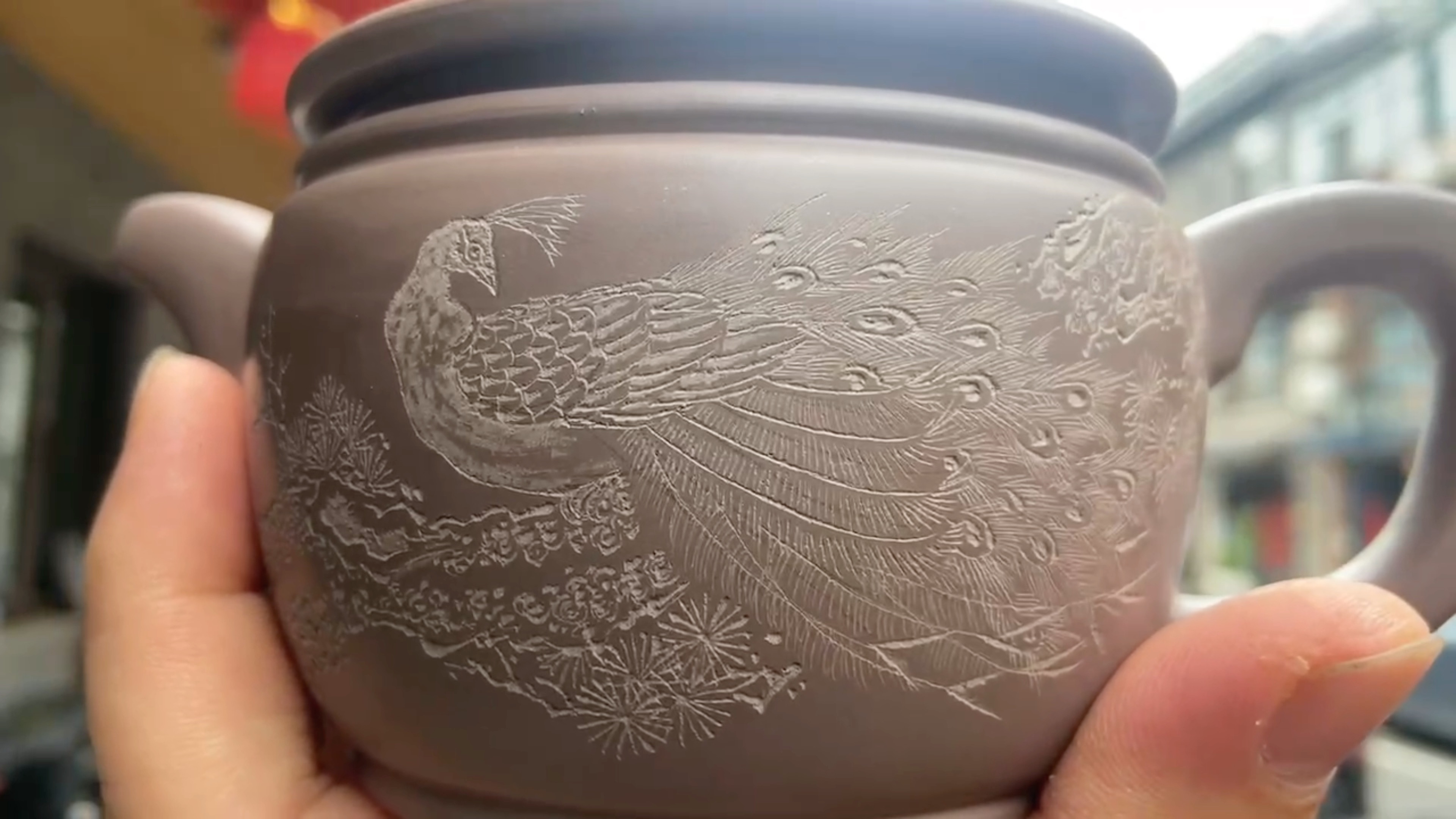 刻绘堆绘的紫砂壶出壶速度太慢了,先给大家看看生胚吧!