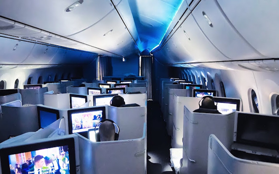 youtube加拿大航空波音7879商务舱飞行报告多伦多皮尔逊温哥华