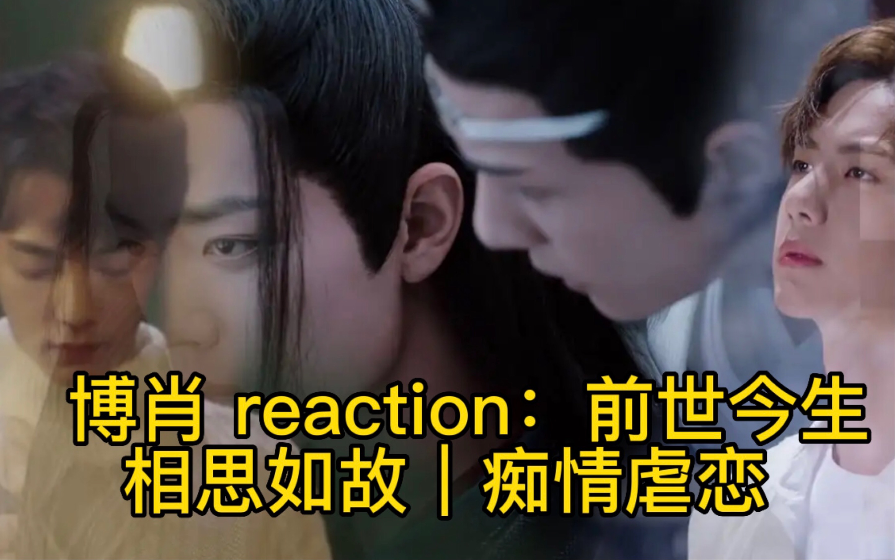 [图]【博君一肖】相思如故（前世今生/痴情虐恋）reaction