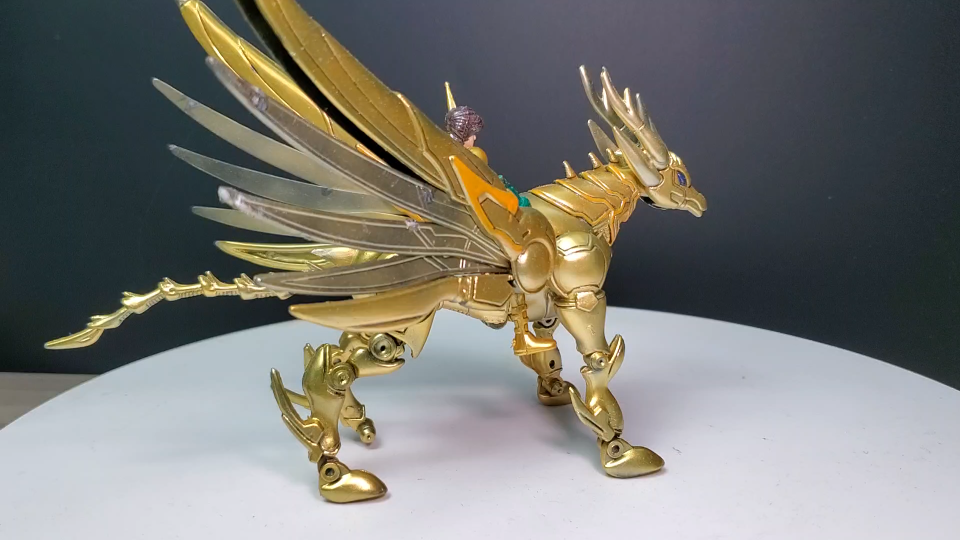 活动  「怀旧向8090动画钢铁神兵玩具」四灵将西方麒麟,btx